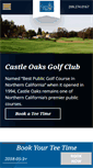 Mobile Screenshot of castleoaksgolf.com
